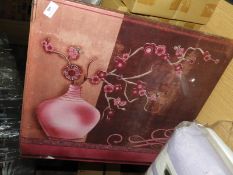 *Three Printed Canvas