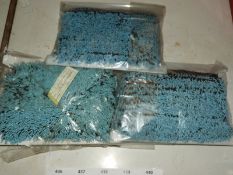 *Three Cards of Turquoise Bead Fringing