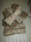 *100m of Patterned Ribbon with Sequin Detail