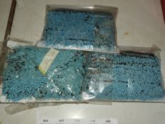 *Three Cards of Turquoise Bead Fringing