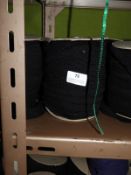 *Three Rolls of Black Lace Edging