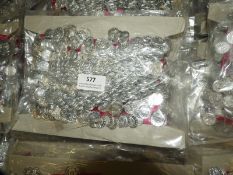 *Three Packs of Faux Silver Coin Edging