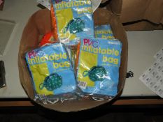 *10 Inflatable Backpacks (Mixed Colours)