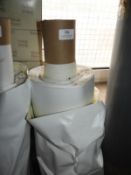 *Roll of Plastic Sheeting with Faux Suede Finish