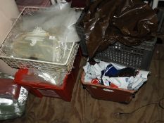 *Four Boxes of Assorted Packaging Including Clothi