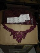 *100 Stitch on Sequin Panels