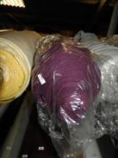 *Roll of Maroon Jersey Style Fleece Fabric