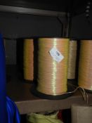 *Three Rolls of Golf Metallic Thread