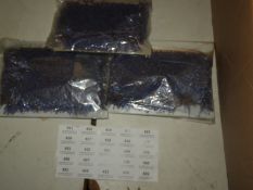 *Three Cards of Beaded Fringing