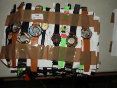 *10 Assorted Fashion Watches