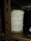 *Three Rolls of White Elastic