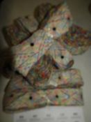 *100m of Patterned Ribbon with Sequin Detail