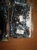 *Three Packs Turquoise & Black Bead Edging