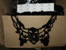 *100 Embroidered Stitch on Panels