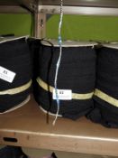 *Three Rolls of Black Lace Edging