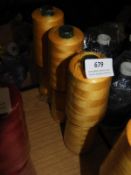 *Six Cones of Gold Thread