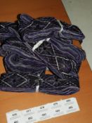 *100m of Purple Ribbon with Sequin Detail