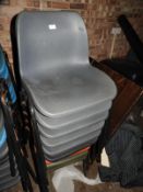 *20 Polypropylene Stacking Chairs