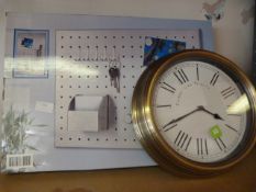 Magnetic Board Including Pen Holder, Notepad Holde