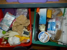 Two Boxes of Cleaning Products