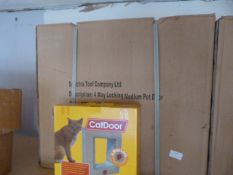 Twelve Four Way Locking Medium Pet Doors