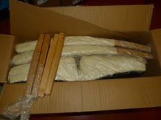 *Two Cream/Natural Cyprus Dining Chairs