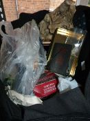 *Box of Frames, Christian Related Items, etc.