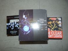 *Wind Spinner Light, Sets of String and Fairy Ligh