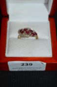 Ladies 9ct Gold Ruby Ring
