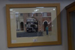 Signed Watercolour of Northbar Beverley