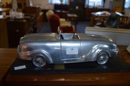 Aluminium Vintage Style Sports Car