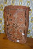 Moroccan Style Leather Cushion