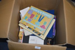 Box of Sewing Books