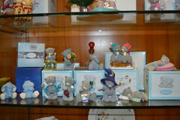 Twelve Me2you Teddy Bear Ornaments in Original Box