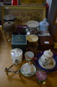 Assorted Collectibles, Ceramic Items, etc.