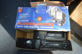 Car CD Players, Flood Lights, etc.