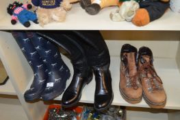 Three Pairs of Ladies Boots