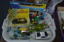 Tray Lot of Diecast Vehicles Including Corgi 007 L