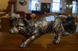 Bronze Effect Dog Ornament