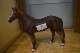 Ceramic Figure of a Race Horse