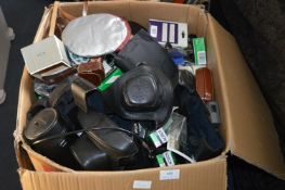 Box of Camera Accessories, etc.
