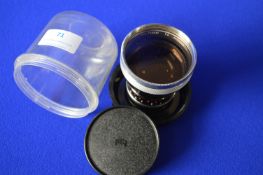 Zeiss Ikon Tessar 115mm f4 Lens