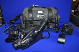 Sanyo VM-D9P Camcorder and Case, etc.