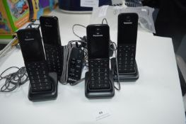 *Panasonic Quad Dect Telephones