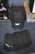 *Michelin 4pc Rubber Car Mat Set