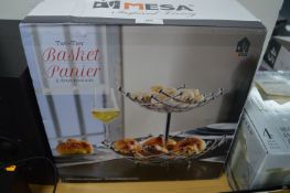 *Two Tier Chrome Basket