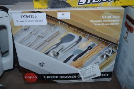 *Copco 2pc Drawer Organiser Set