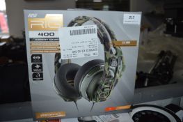 *Plantronics Rig 400 Camo Headphones