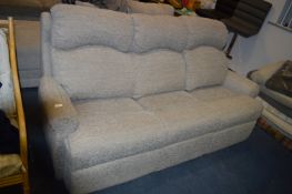 Grey Three Seat Sofa