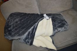 *Velvet Sherpa Blanket